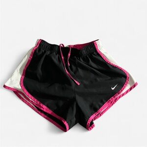 Nike Dri-Fit Women's Tempo Shorts Black / White Vivid Pink #running